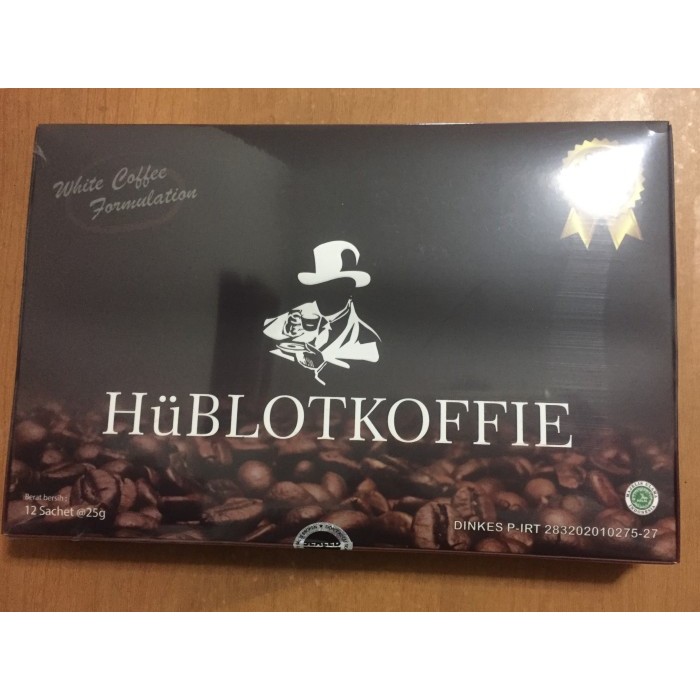 Hublot- Coffee - Kopi Hublot- Isi 12 Sachet Original