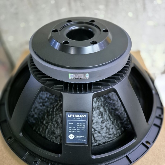 speaker komponen rcf lf18x451 18 x451 18inch subwoofer