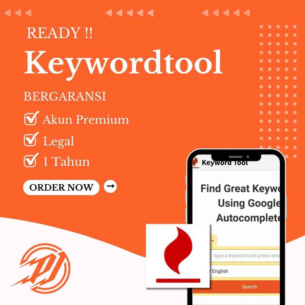 Akun Keywordtool.io Premium 1 Tahun Garansi Full