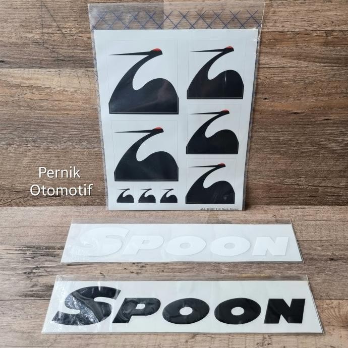 

TERMURAH - SPOON Stickers Stiker Sticker Original Japan