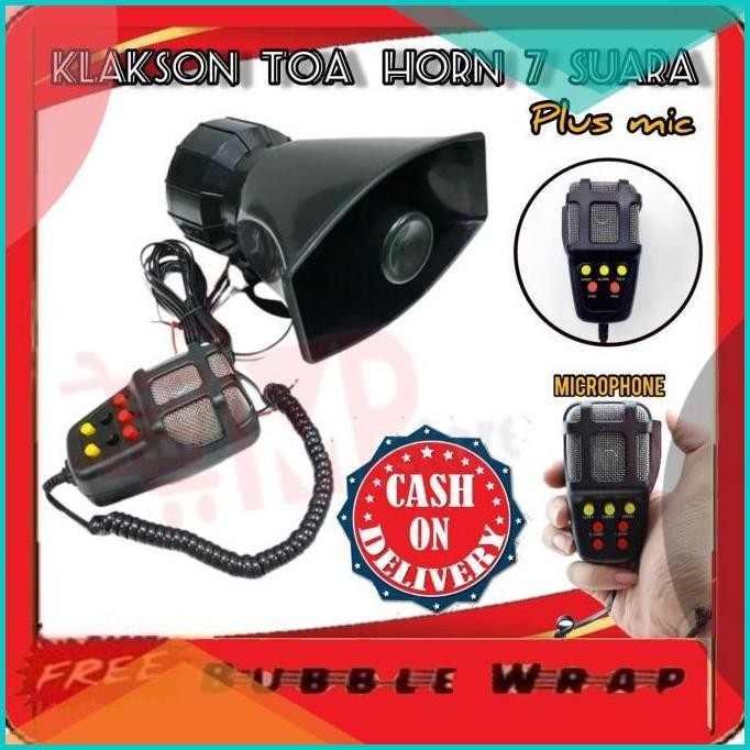 Klakson Polisi 7 suara sirine patwal touring turing PATROLI - AMBULAN