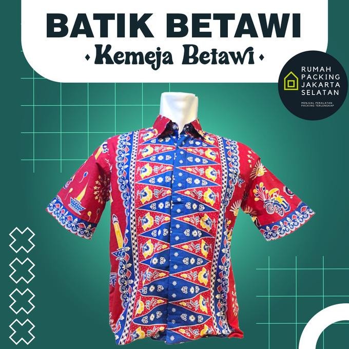 Kemeja Batik Betawi Pria [terbaik]