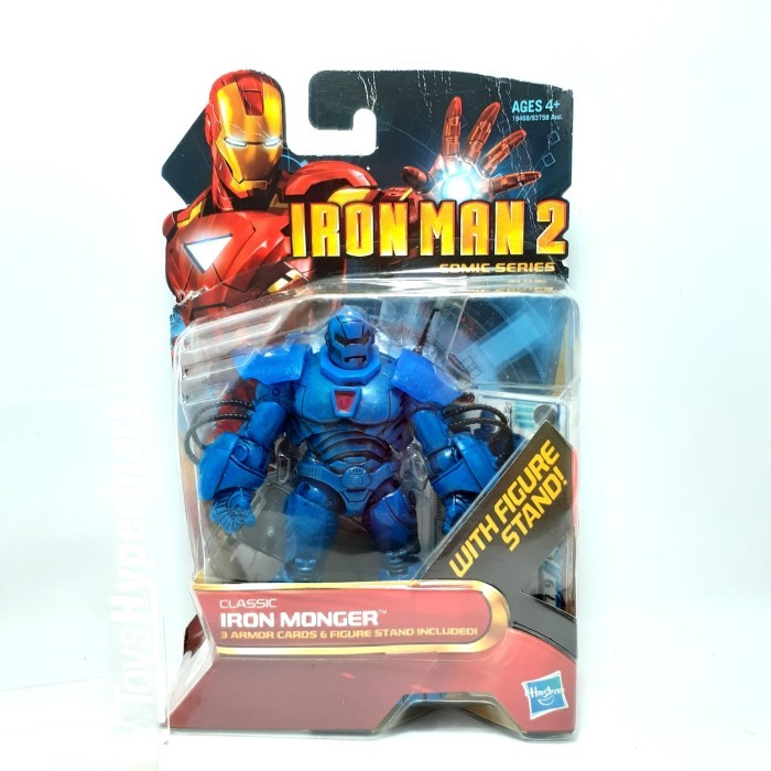 ORI Marvel Iron Man Comic Series 2 Iron Monger 3.75 Inch Hasbro