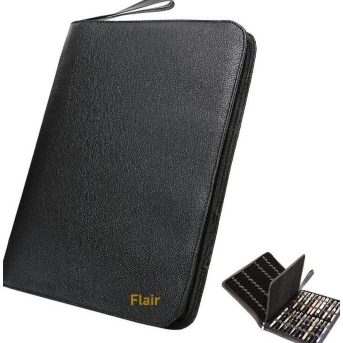 

Fountain Pen Case Leather 60 Slot FLAIR / Pen Case / Tempat Pulpen