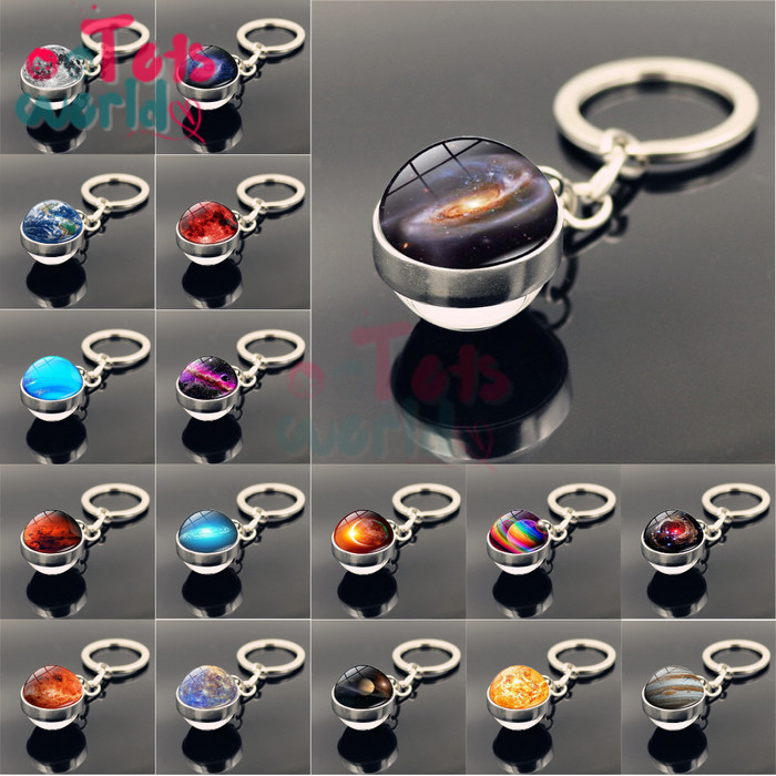 

Beli - Gantungan Kunci Planet Galaxy Keychain Unique Y2K Creative Gantungan K