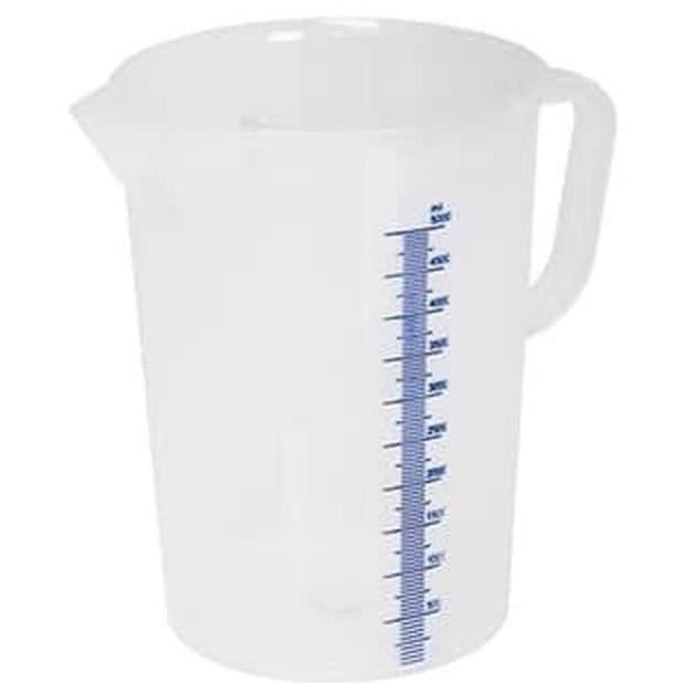 Gelas Takar Ukur Takaran Plastik 5 Liter Green Leaf/Measuring Jug 5Ltr