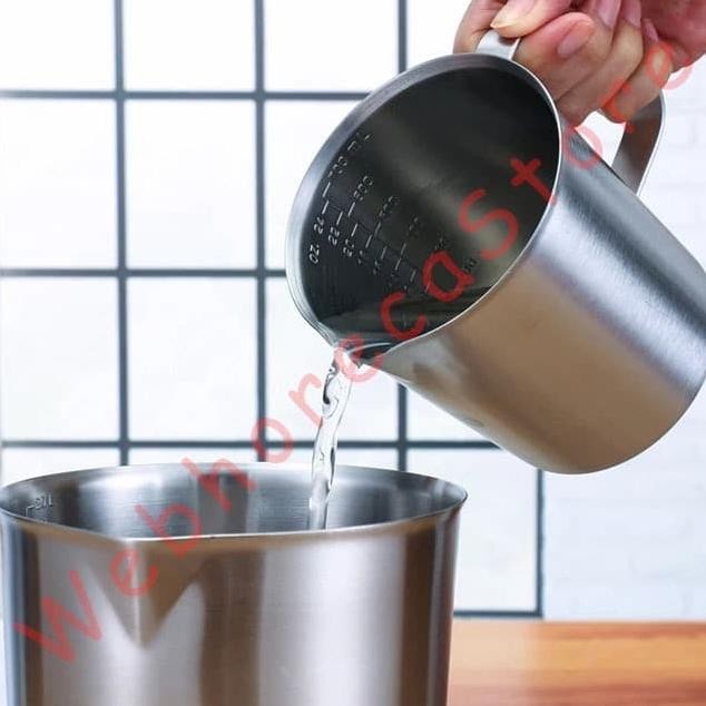 Measuring Cup Lk Jug 1000Ml / Gelas Ukur Takar 1L Stainless 304