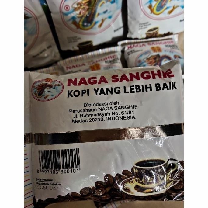

Bubuk Kopi / Kopi Bubuk Naga Sanghie Robusta Halus Sidikalang 500 Gram