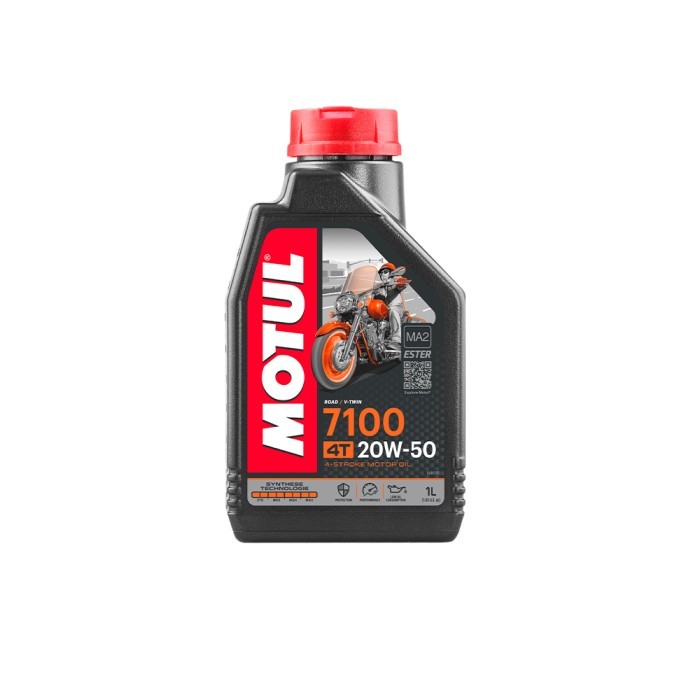 Oli Motor Motul 7100 4T 20W50 1L Terbaik