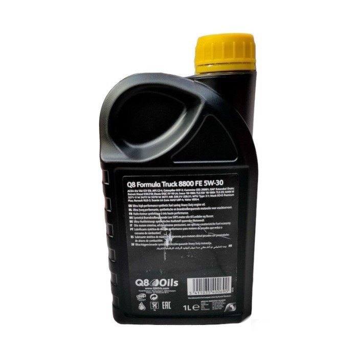 Oli Mobil Diesel Q8 8800 5W-30 5W30 Ultra High Performance Synthetic Promo