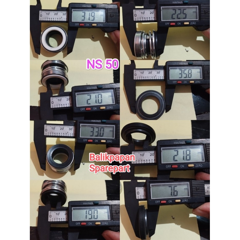 ,,,,,,,] Mechanical mec Seal sil Kato Pompa air irigasi sawah NS 50 80 100