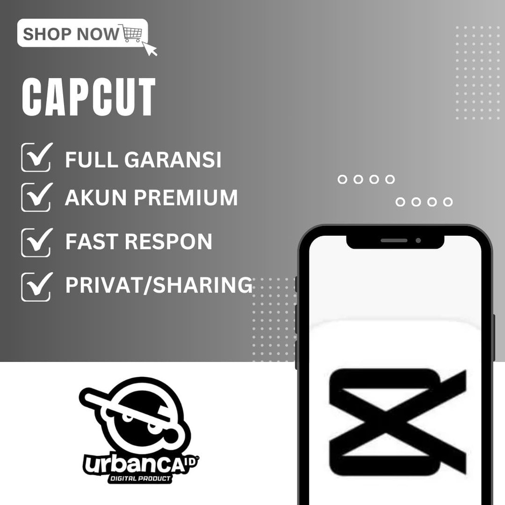 (Promo) Capcut-Pro 1 Tahun [Android / IOS / Web]