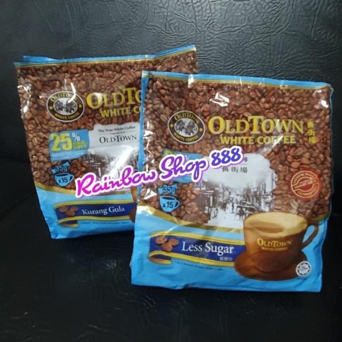 

Old Town White Coffee Less Sugar Kopi Malaysia