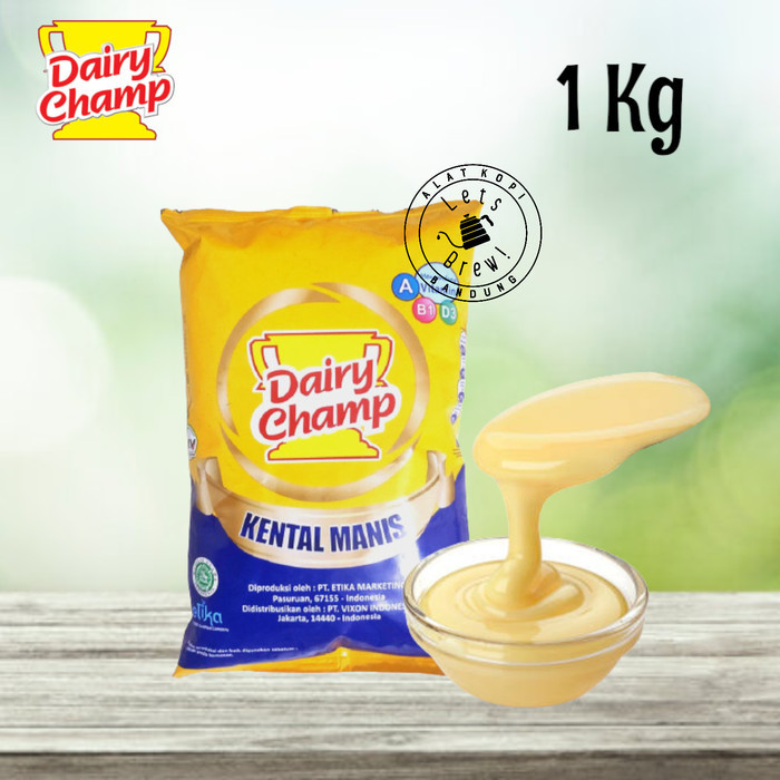 Dairy Champ Skm 1Kg Pouch / Skm Dairy Champ 1Kg Bantal Isi Ulang
