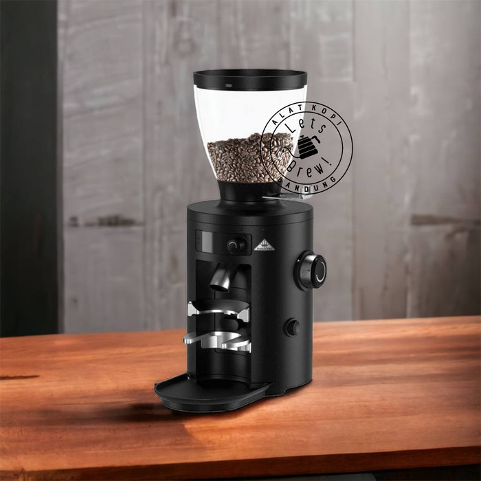 Grinder Kopi Rumahan Mahlkonig X54, 54 mm, Hitam/Putih