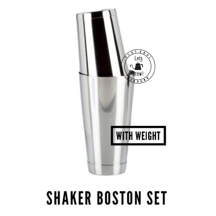 Shaker Boston Set With Weight