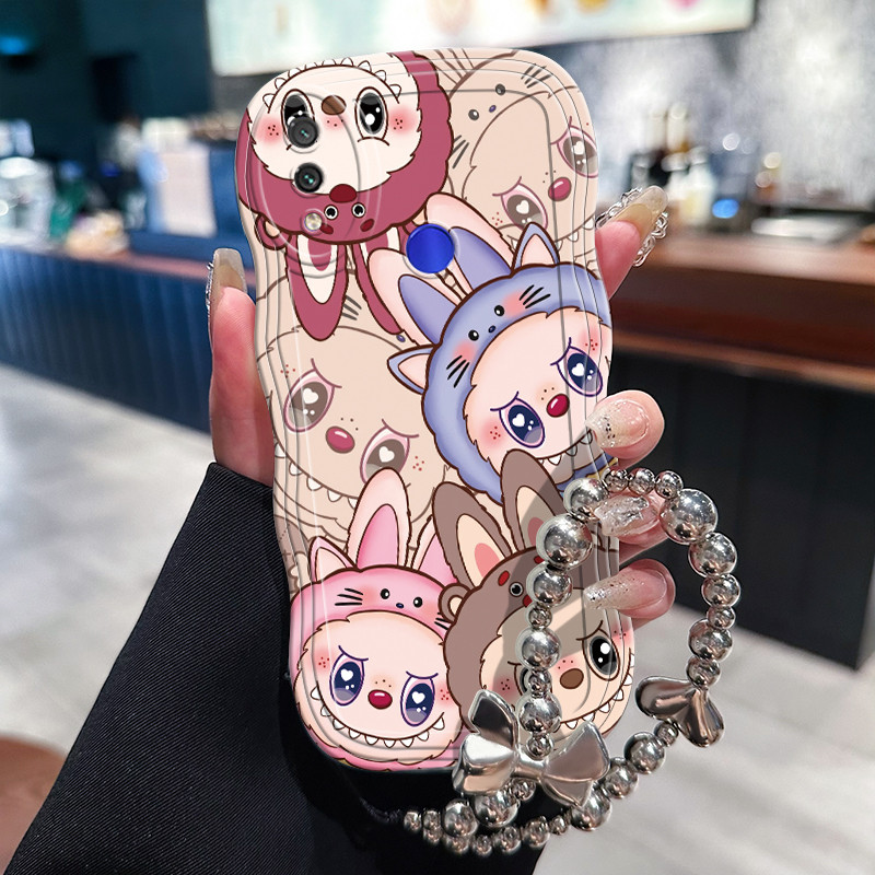 Casing Hp Untuk Xiaomi Redmi Note 7 Note 7s Note 7 Pro Case Casing rantai Kasing HP Kesing pola mons