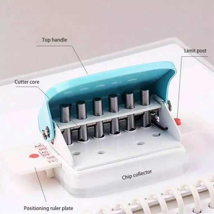 

Populer Ori!Kw-Trio 99H9 A4 (30 B5) A5 Pembolong Diary Diy 26 Holes (20 Lubang