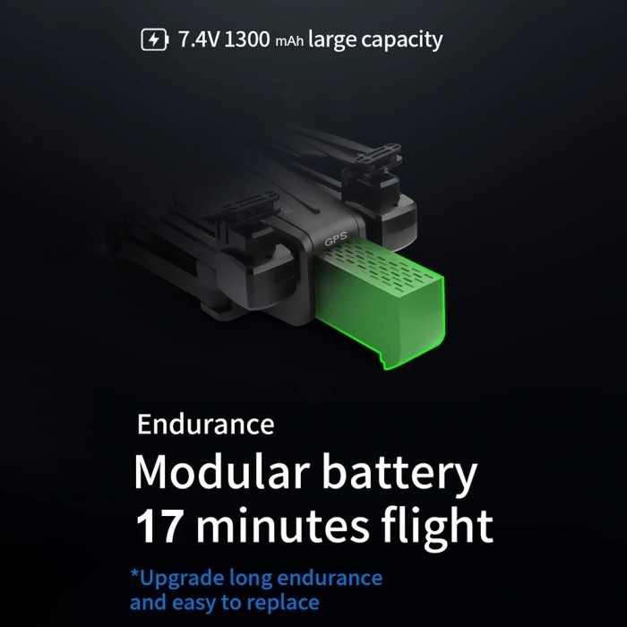 adastok Baterai Drone S177 CSJ Toysky 7.4V 1300Mah Original Battery Upgrade