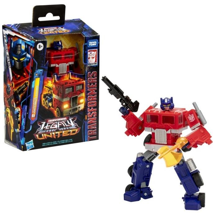 Ready Transformers Legacy United Deluxe Class G1 Universe Optimus Prime