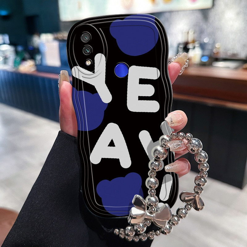 Casing Hp Untuk Xiaomi Redmi Note 7 Note 7s Note 7 Pro Case Casing Silikon Softcase Anti Drop rantai