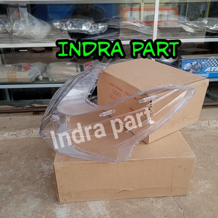 kaca mika lampu depan motor vario 125 vario 150 led 2017 2019
