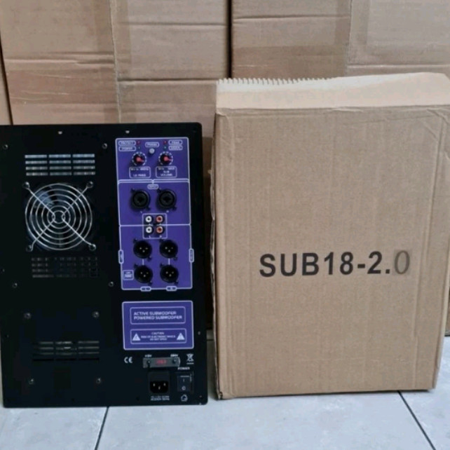 Power Kit Mesin Aktif Subwoofer 15-18 Inch 2000 Watt
