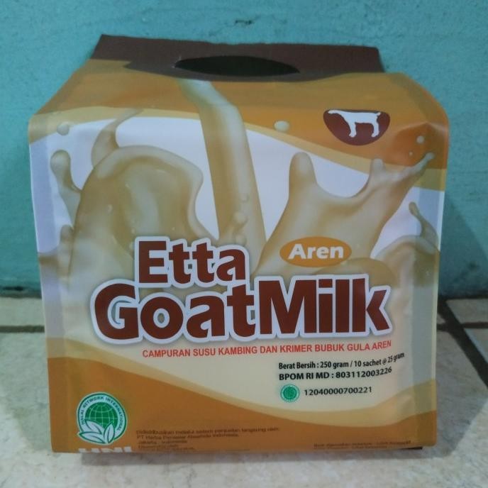 

Etta Goat Milk HNI HPAI Susu Kambing Etawa meningkatkan nafsu makan anak & bisa diminum segala usia VIP