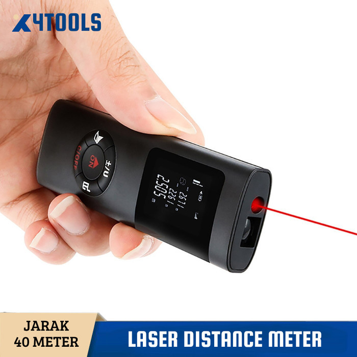 

newgan!! Meteran Laser Distance Meter Pengukur Jarak Digital Mini
