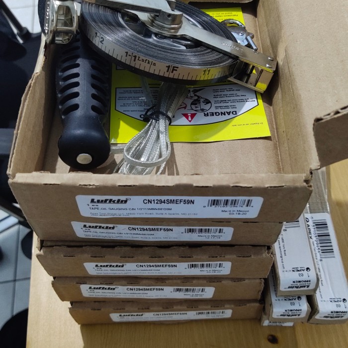 

newgan!! LUFKIN Diping Tape Oil Gauging Tape Sounding Tape 20 Meter