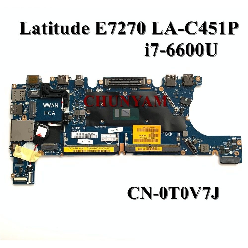 New Aaz50 La-C451P For Dell Latitude 7270 E7270 Laptop