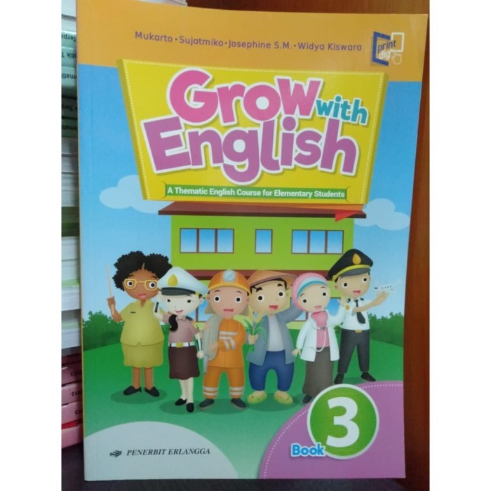 

buku bahasa inggris sd kelas 3 sd / buku grow with english kelas 3 sd