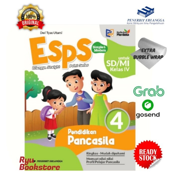 

ESPS Pendidikan Pancasila Kelas 4 SD/Mi Kurikulum Merdeka - ERLANGGA