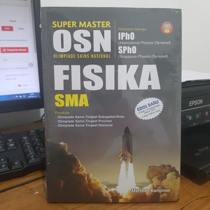 

BUKU OLIMPIADE SUPER MASTER KSN FISIKA SMA/MA - YRAMA WIDYA