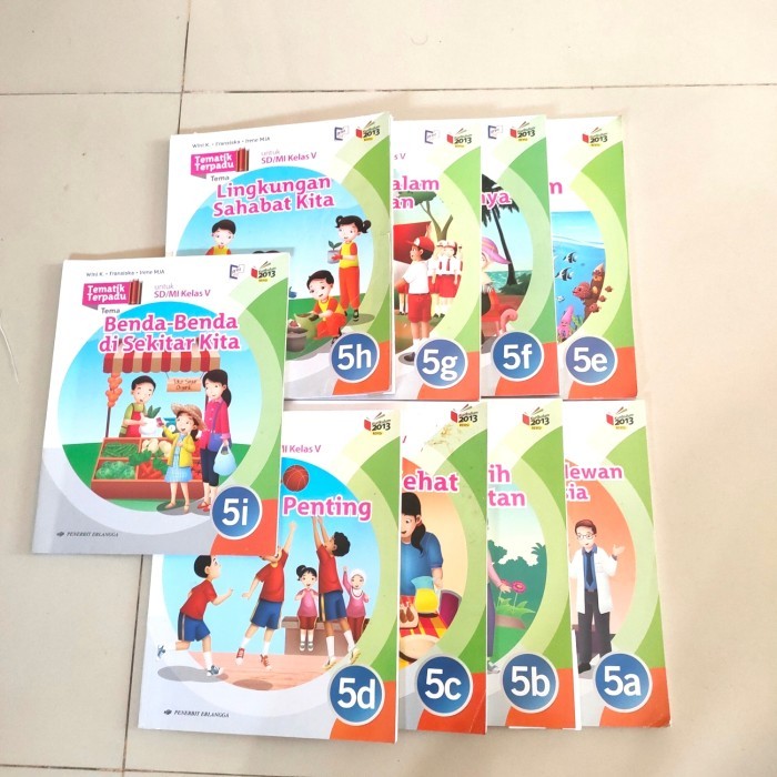 

PAKET BUKU TEMATIK TERPADU KELAS 5 SD K13N ERLANGGA