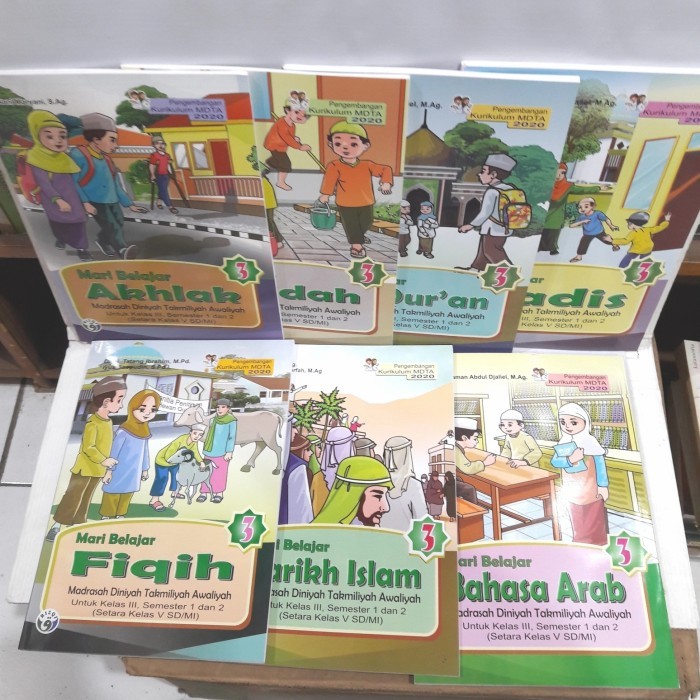 

Buku MDTA Kelas 3 Kurikulum Terbaru 2020 Area JawaBarat