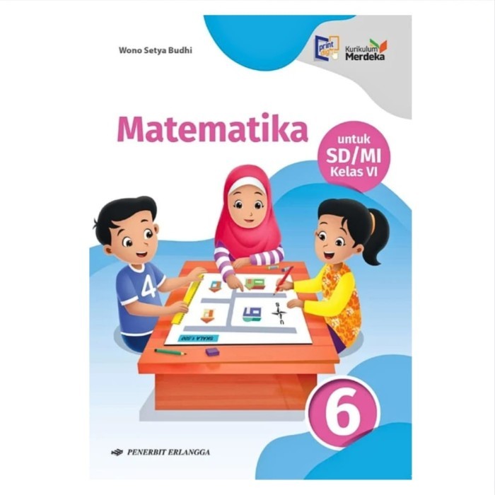 

Buku Matematika Kelas 4 5 6 SD Erlangga Kurikulum Merdeka Original KM