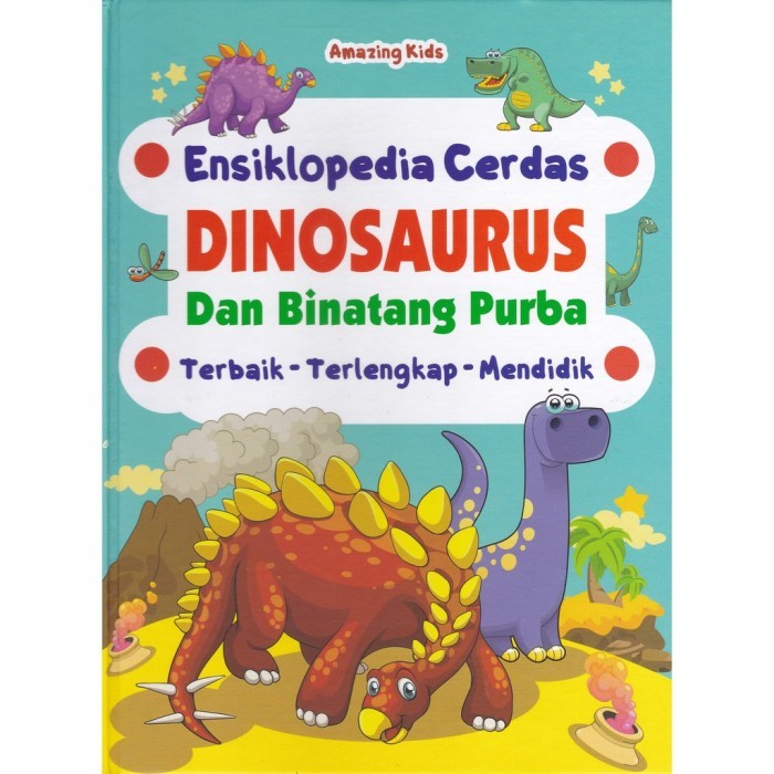 

BUKU ANAK - ENSIKLOPEDIA CERDAS DINOSAURUS DAN BINATANG PURBA