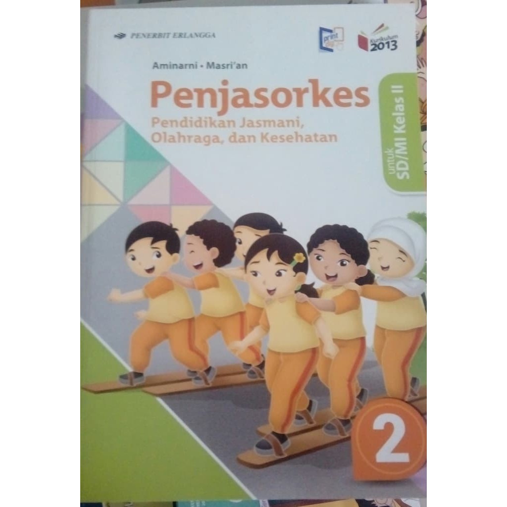 

BEST SELLER PENJASORKES 2 UNTUK SD/MI KELAS II ( K13N ) ERLANGGA