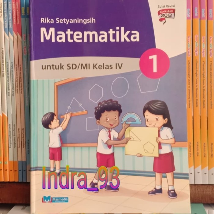 

Buku Matematika Masmedia kelas 4 SD/Mi Kurikulum 2013 Edisi Revisi