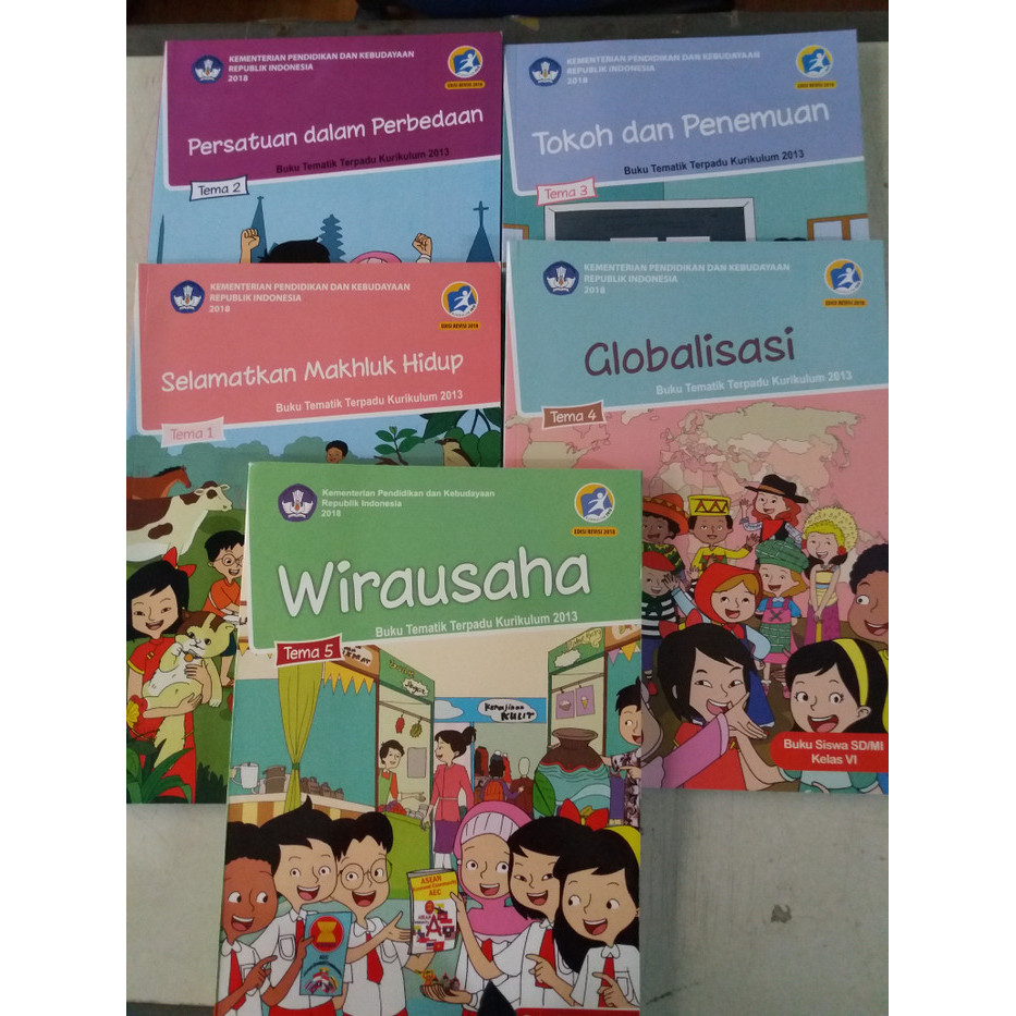 

Paket Tematik SD kelas.6 Kurikulum 2013 Edisi Revisi 2018
