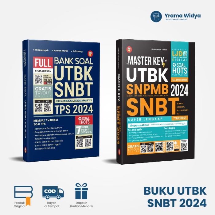 

Buku UTBK SNBT 2024 Soal dan Full Pembahasan
