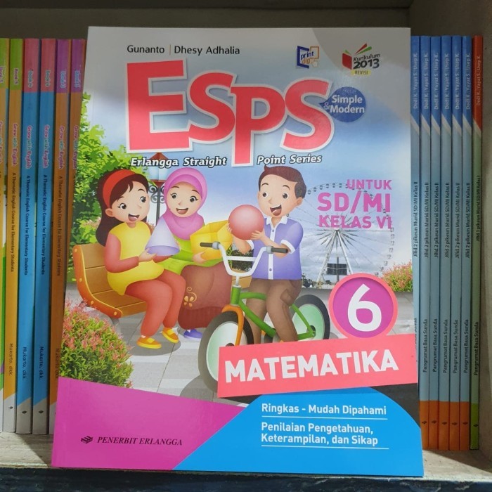 

ESPS MATEMATIKA 6 UNTUK SD/MI ESPS MATEMATIKA KELAS 6 K13N