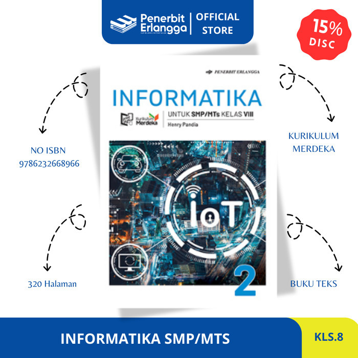 

BUKU INFORMATIKA SMP/MTS KELAS 8 KURIKULUM MERDEKA ERLANGGA