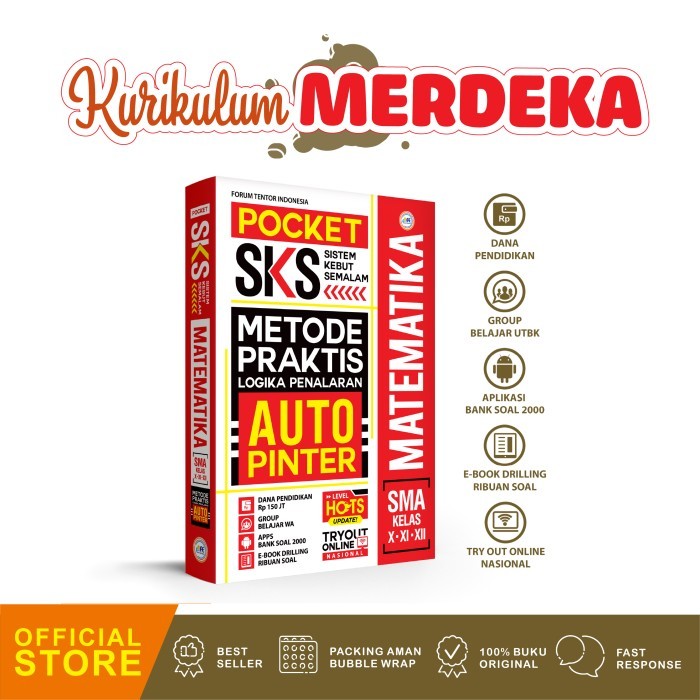 

POCKET SKS MATEMATIKA SMA KELAS X, XI, XII