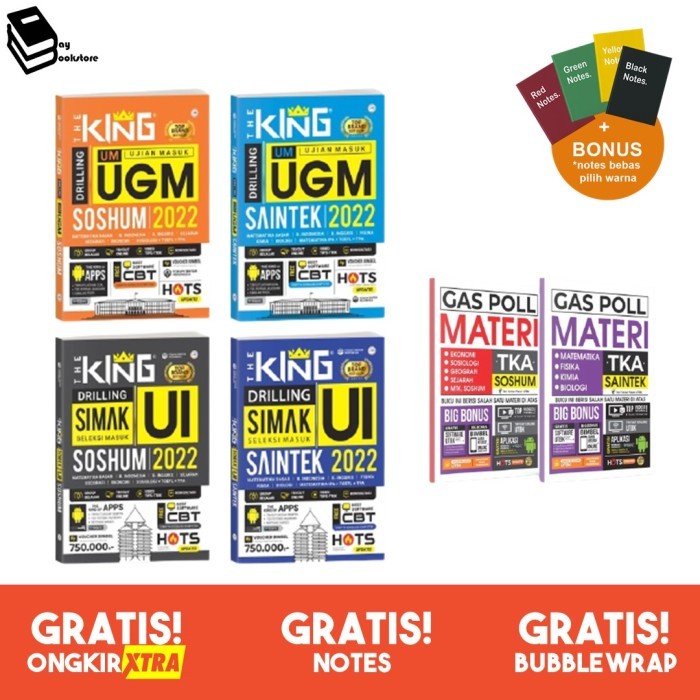 

The King Drilling Simak UI & UM UGM Saintek Soshum 2022