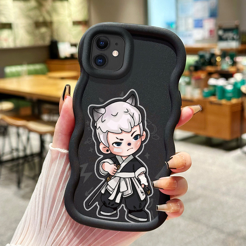 Casing Hp Untuk iPhone 11 11 Pro 11 Pro Max Case HP manusia serigala dengan pisau casing Softcase po