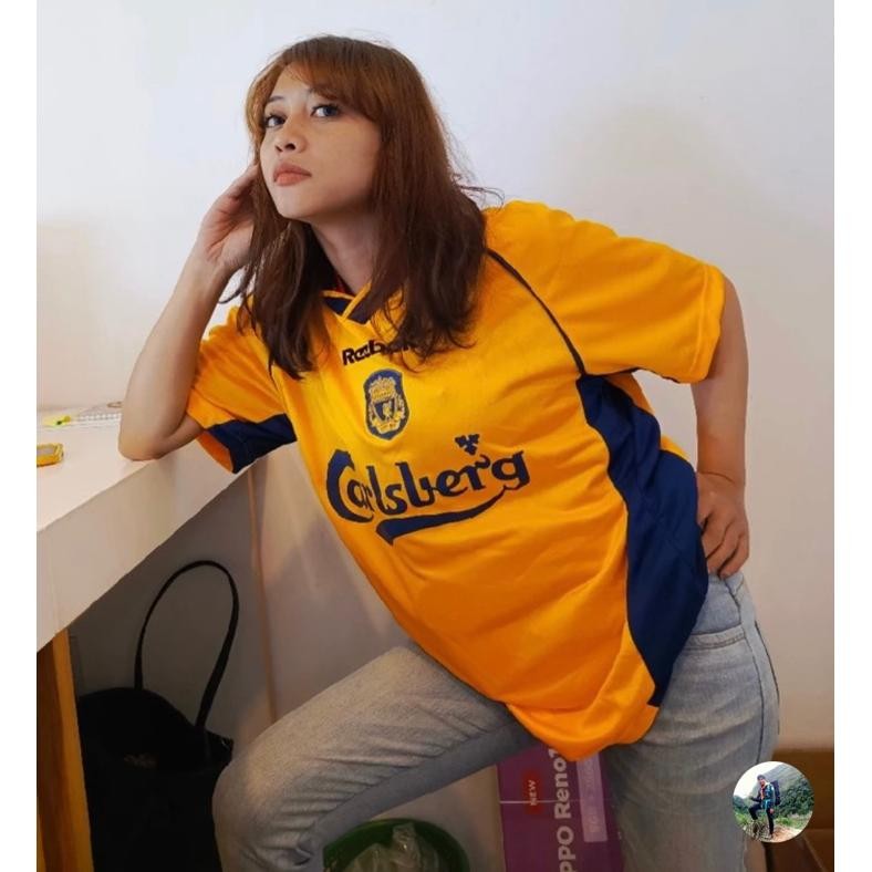Jersey LFC away 2001 Liverpool retro/Classicjersey/vintagejersey/LFCretro