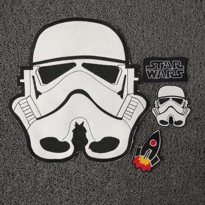 

.........] EKSTRA PATCH BACKPATCH PATCH PUNGGUNG STARWARS EMBLEM WOVEN BORDIRAN