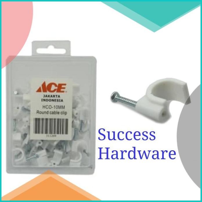 

KRIS KLEM KABEL 10 MM CABLE CLIPS 10MM 140BZ4 perkakas